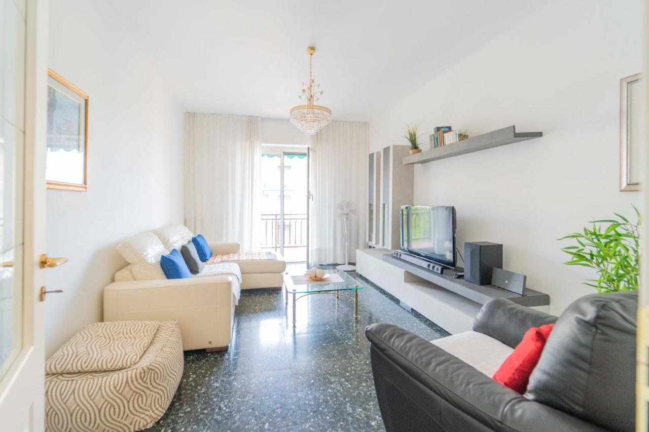 193 - Casa Via Della Chiusa - Centralissimo E Vicino Alla Baia Del Silenzio, Spiaggia E Mare 150M - Parcheggio Gratis Incluso E Aria Condizionata Sestri Levante Kültér fotó