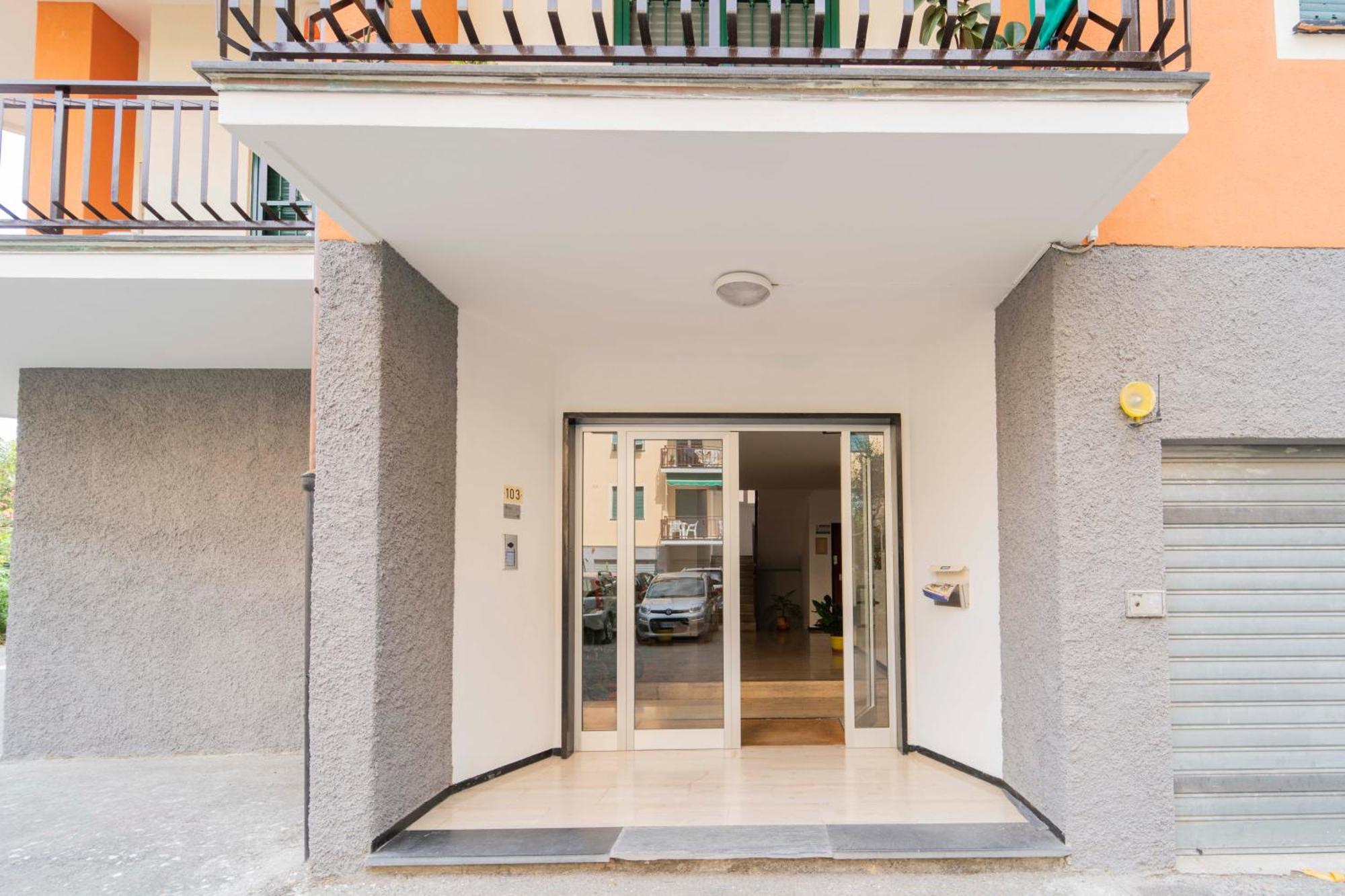 193 - Casa Via Della Chiusa - Centralissimo E Vicino Alla Baia Del Silenzio, Spiaggia E Mare 150M - Parcheggio Gratis Incluso E Aria Condizionata Sestri Levante Kültér fotó